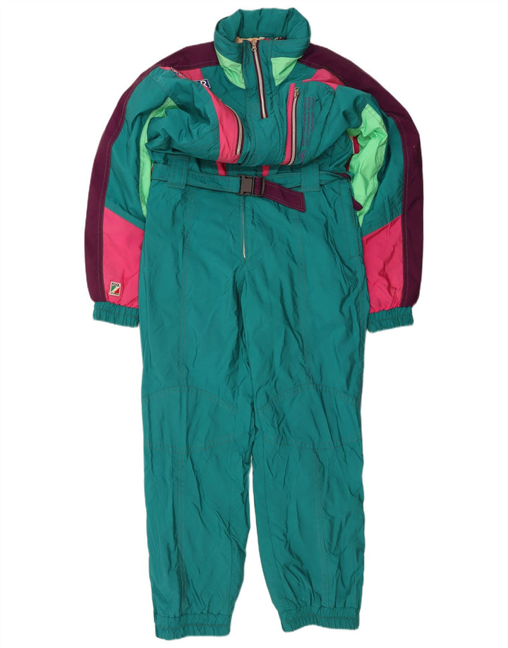 Macacão de esqui masculino COLMAR IT 54 grande verde colorblock poliamida