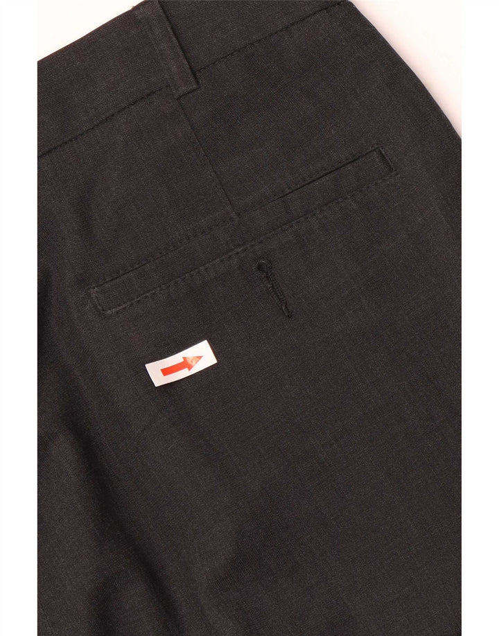 Calça masculina Marks & Spencer Pegged Suit W36 L31 cinza poliéster
