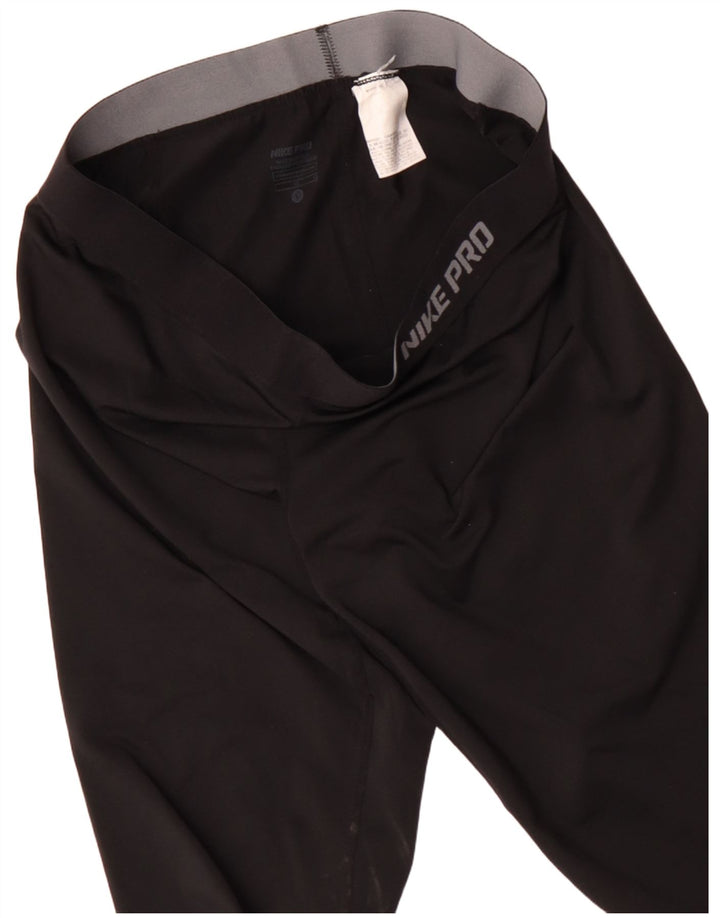 Leggings Capri Nike Feminino UK 26 Grande Poliéster Preto