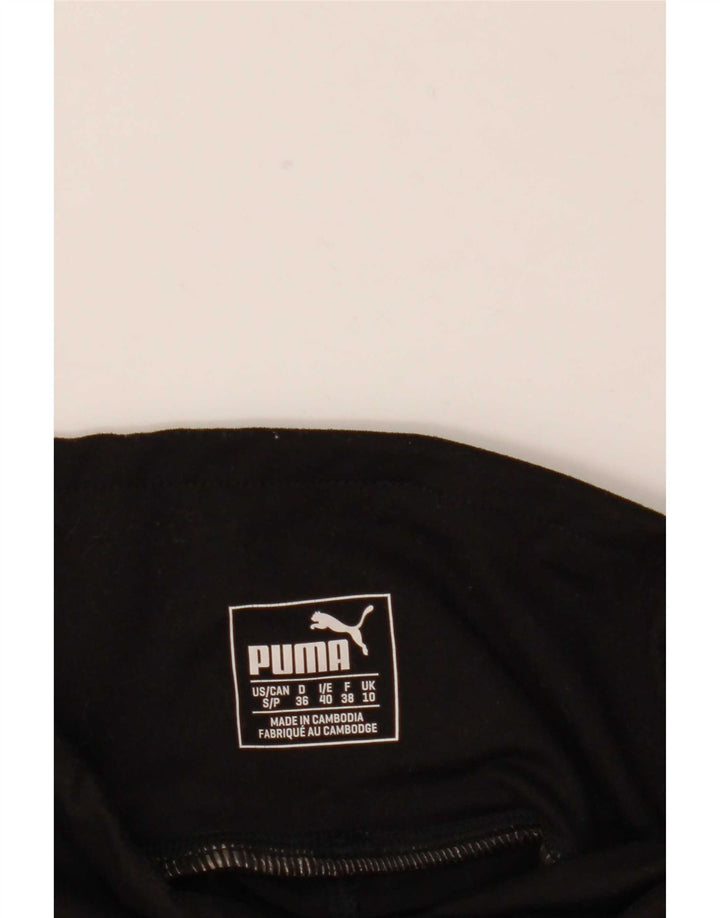 Leggings Puma Feminina UK 10 Pequenas Pretas