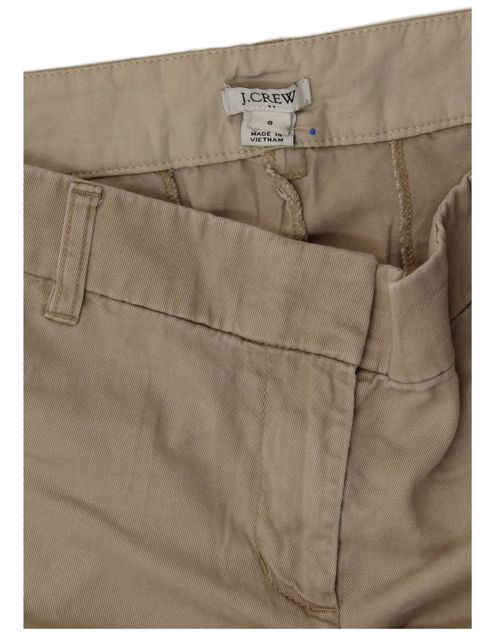J. Crew Shorts Chino Feminino US 8 Médio W32 Bege