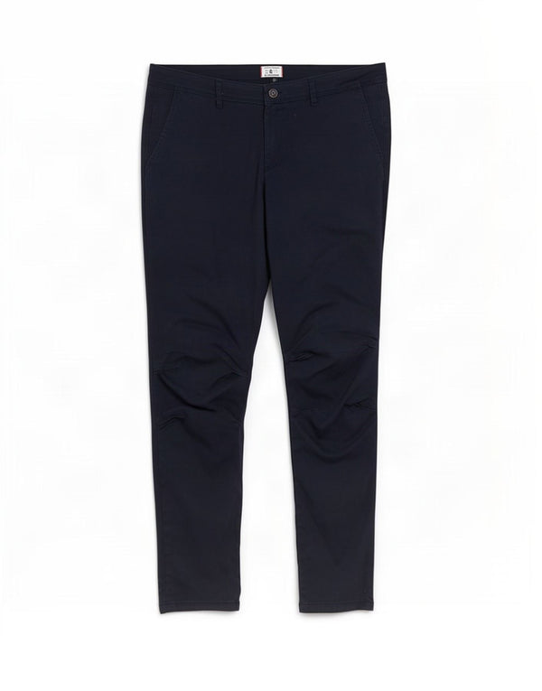 Calça jeans reta masculina Jack & Jones W36 L34 algodão azul marinho