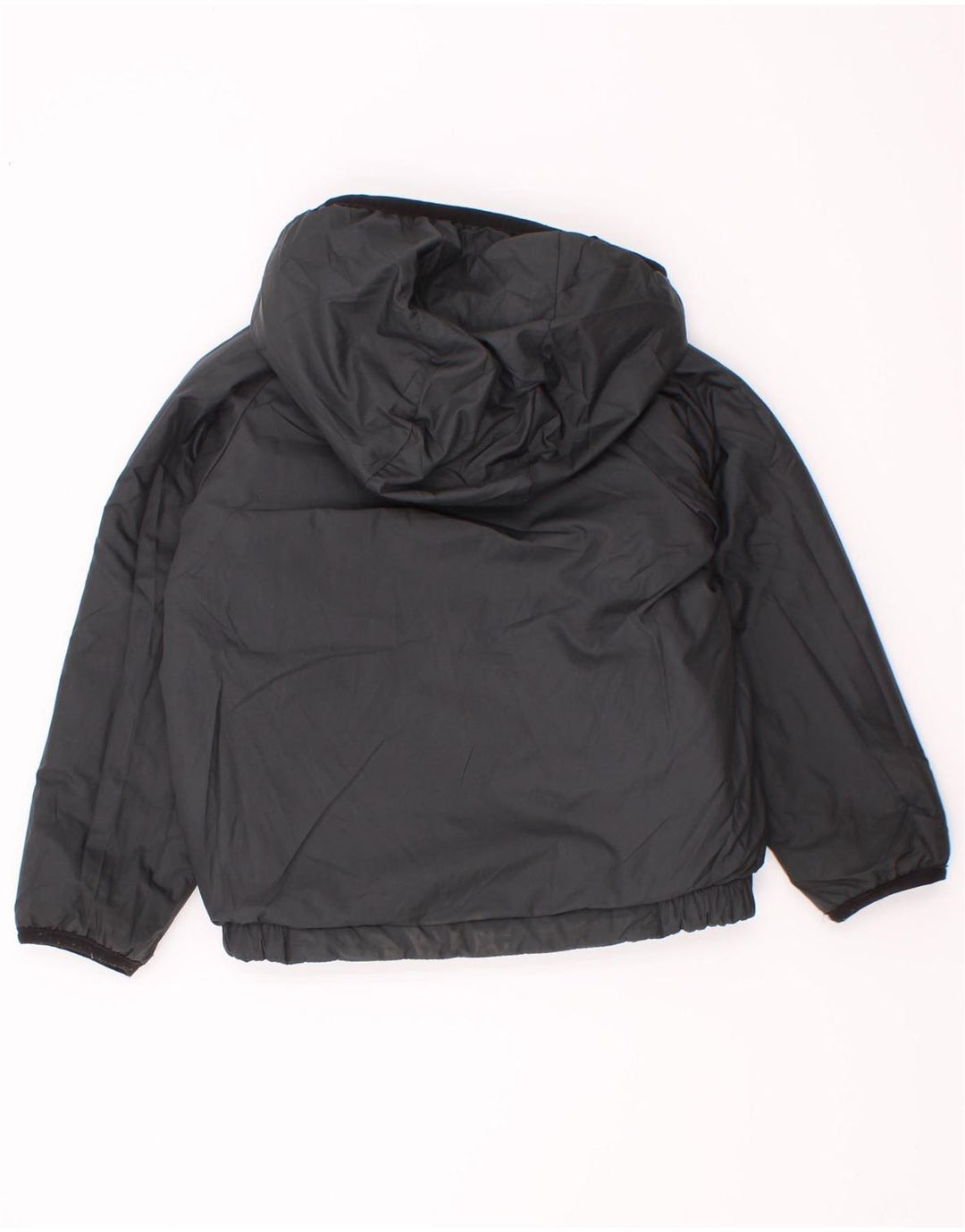 Jaqueta acolchoada com capuz para meninos The North Face 18-24 meses poliéster preto