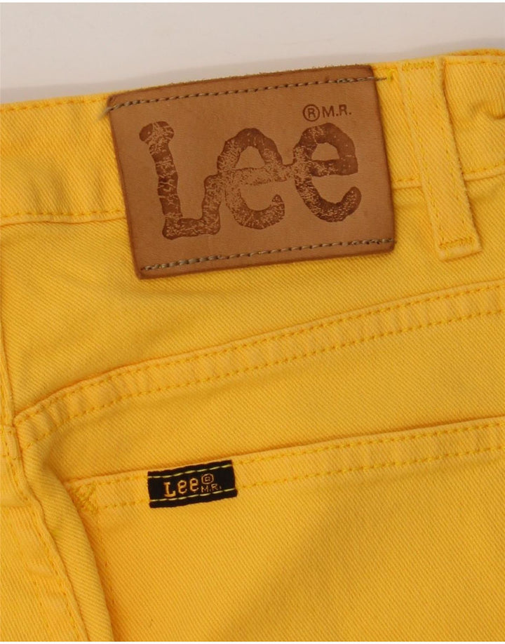 LEE Womens Slim Jeans W29 L29 Yellow Cotton Vintage Lee and Second-Hand Lee from Messina Hembry 