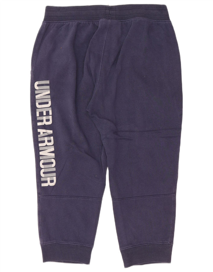 Calça esportiva masculina Under Armour Capri Graphic Joggers médio azul marinho