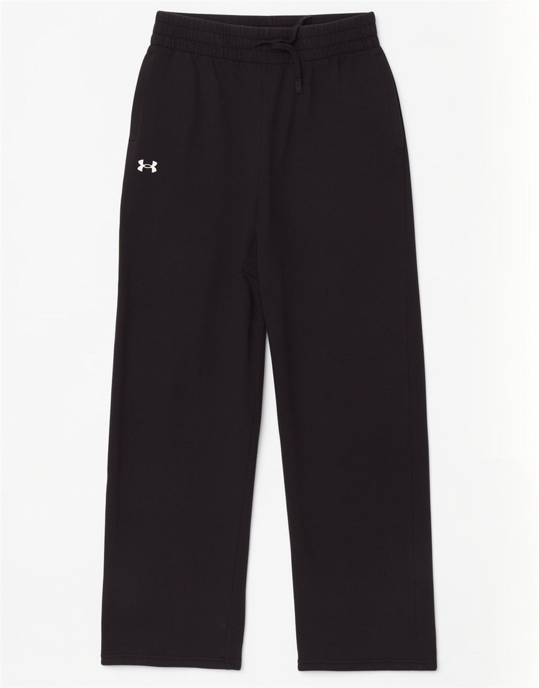 Calça de treino masculina Under Armour algodão preto médio