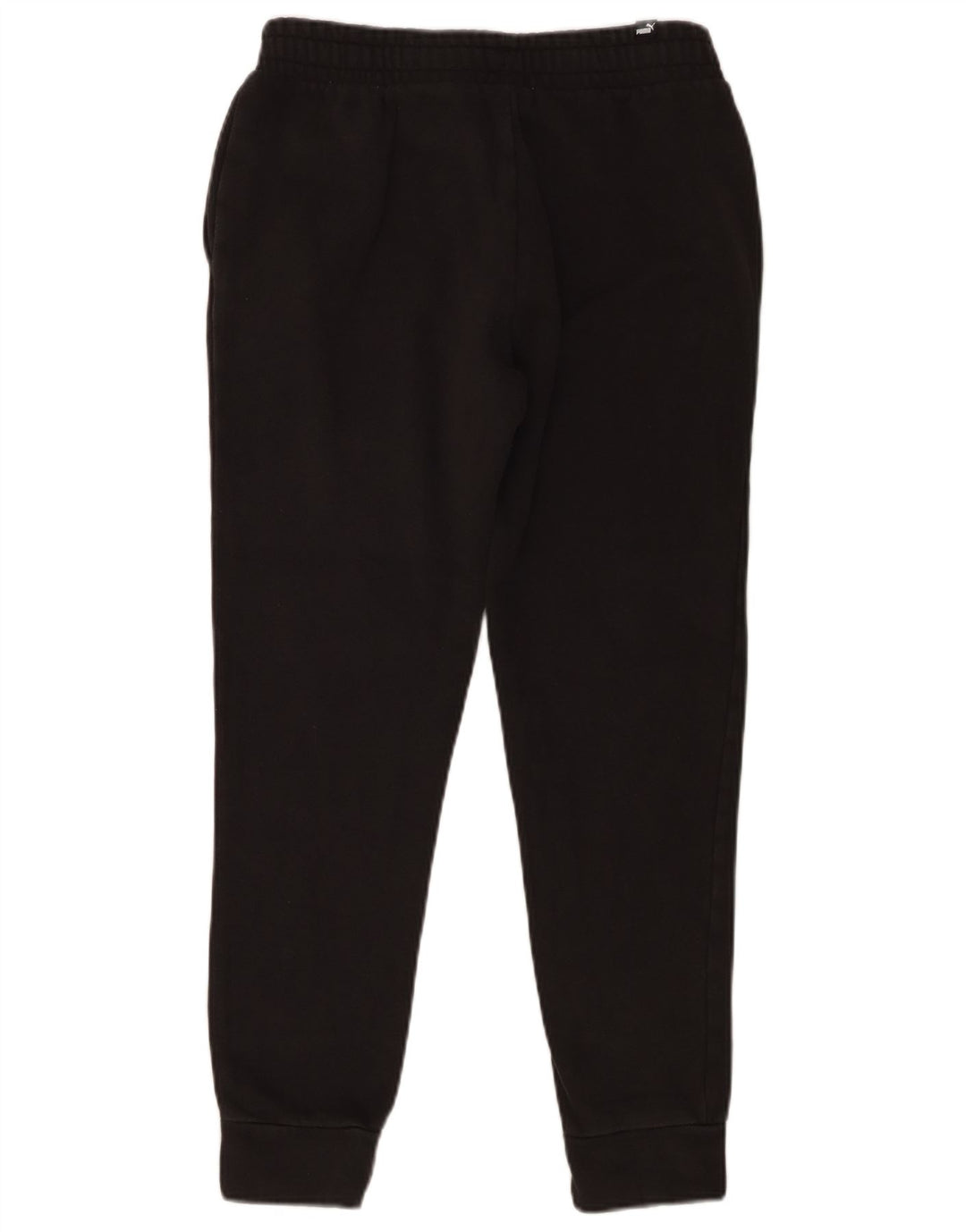 Calça de treino masculina Puma Joggers pequeno algodão preto