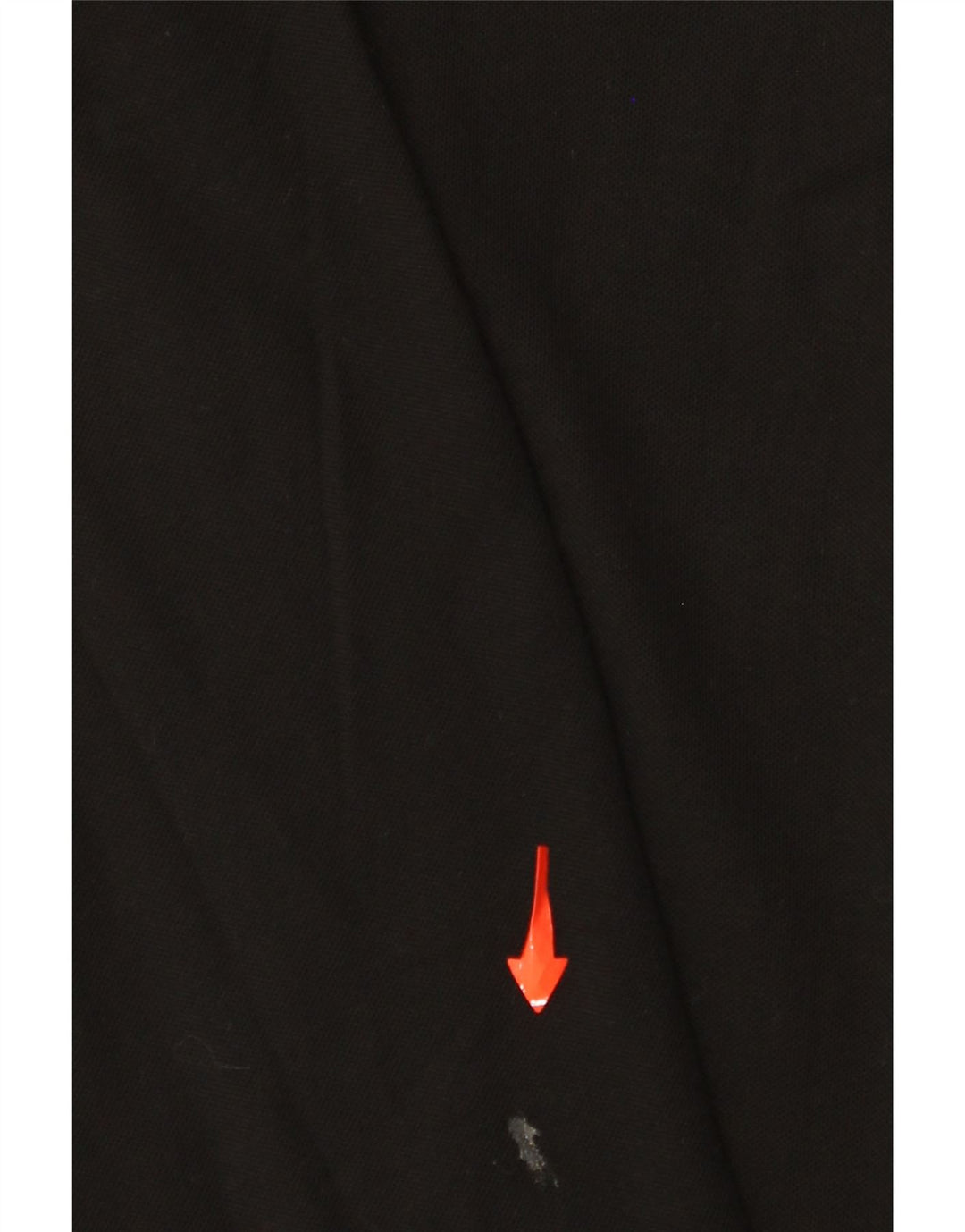 TRUSSARDI Camiseta masculina com zíper e manga comprida XL de algodão preto