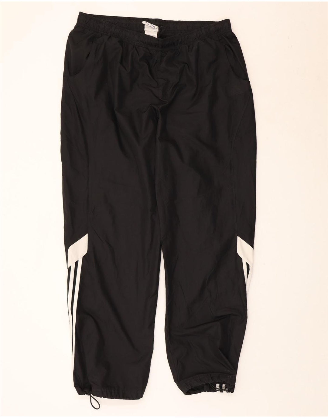 Calça de treino masculina Adidas Joggers XL preto colorblock poliéster