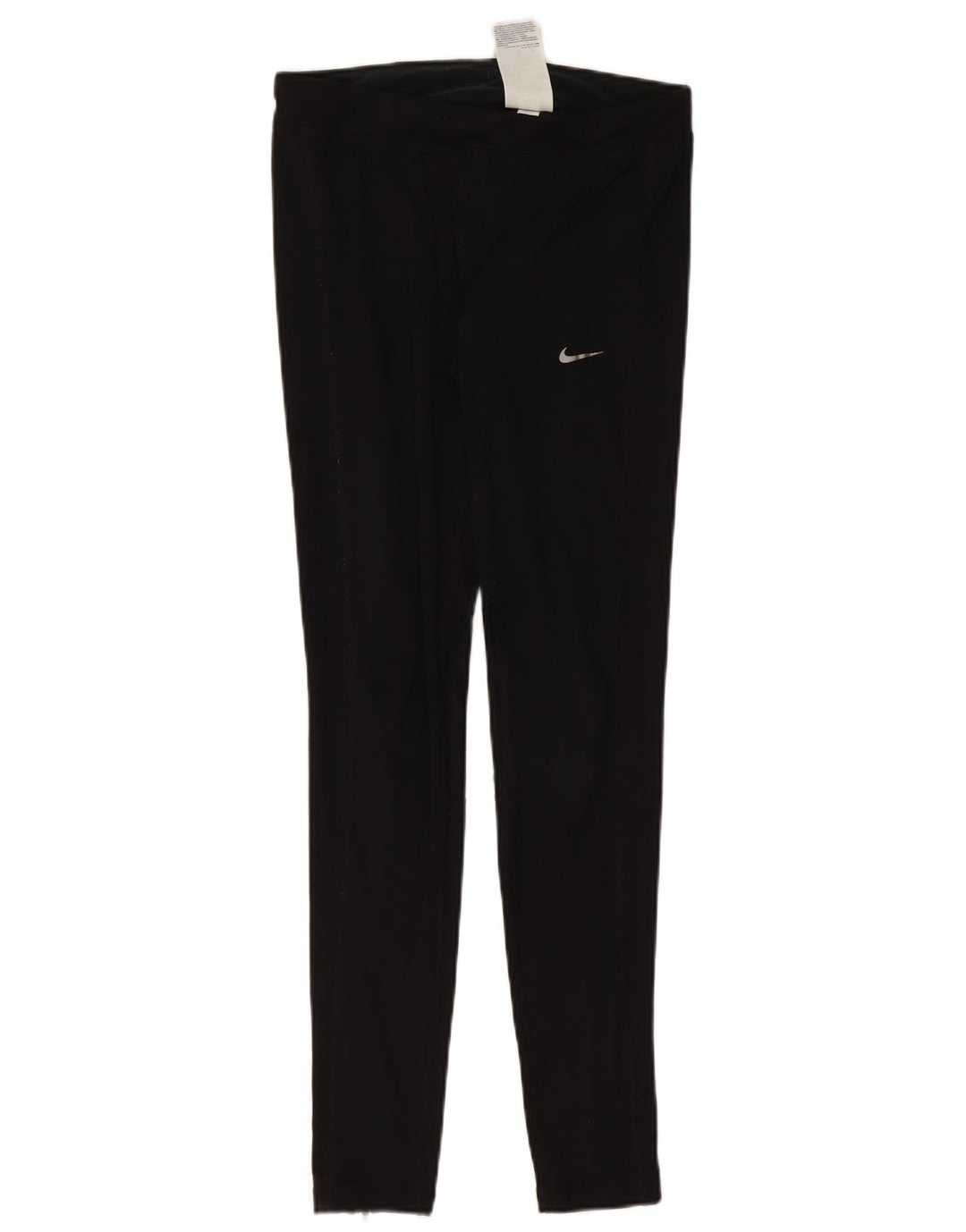 Leggings Nike Dri Fit Femininas UK 12 Médio Preto Poliéster