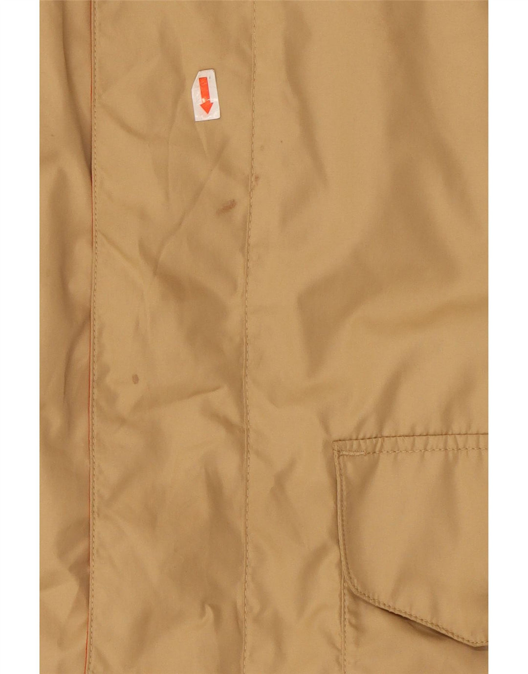 Jaqueta acolchoada masculina Paul & Shark UK 44 2XL poliéster bege