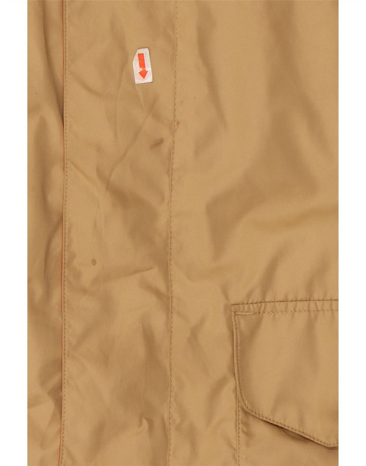 Jaqueta acolchoada masculina Paul & Shark UK 44 2XL poliéster bege