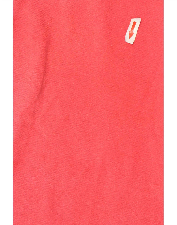 Colete gráfico feminino Champion UK 14 grande algodão vermelho