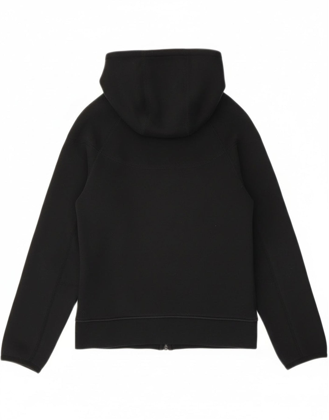 Suéter Nike Boys Zip com capuz 10-11 anos médio preto algodão