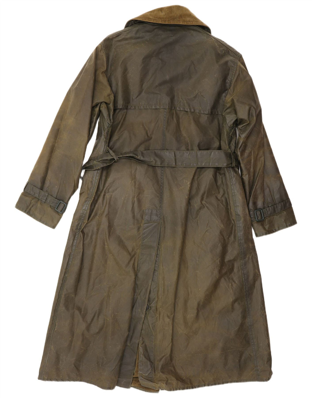 Casaco impermeável feminino de algodão encerado BARBOUR EU 34 XS cáqui algodão clássico