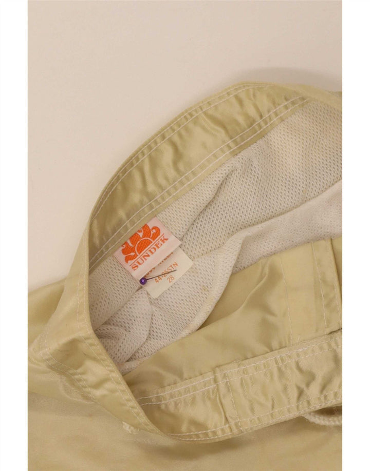 Shorts de natação masculino Sundek pequeno bege nylon