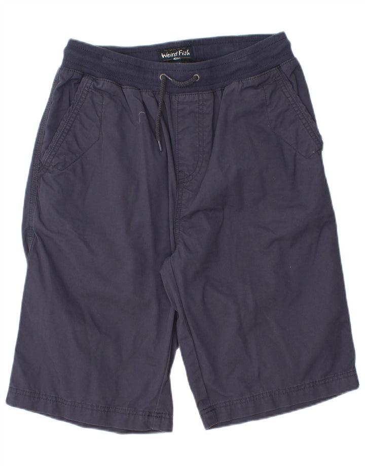 Shorts esportivos masculinos Weird Fish médio azul marinho