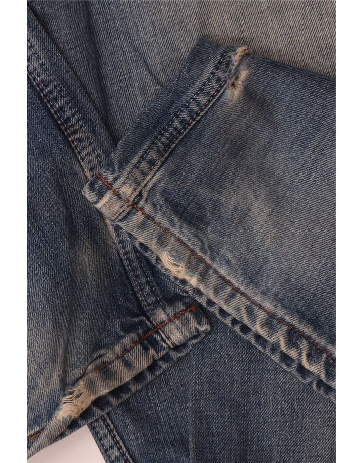 Calça jeans masculina Levi's 507 Slim Bootcut W31 L34 azul algodão