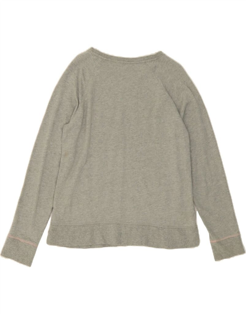 BODEN Womens Sweatshirt Jumper UK 12 Medium  Grey Cotton Vintage Boden and Second-Hand Boden from Messina Hembry 
