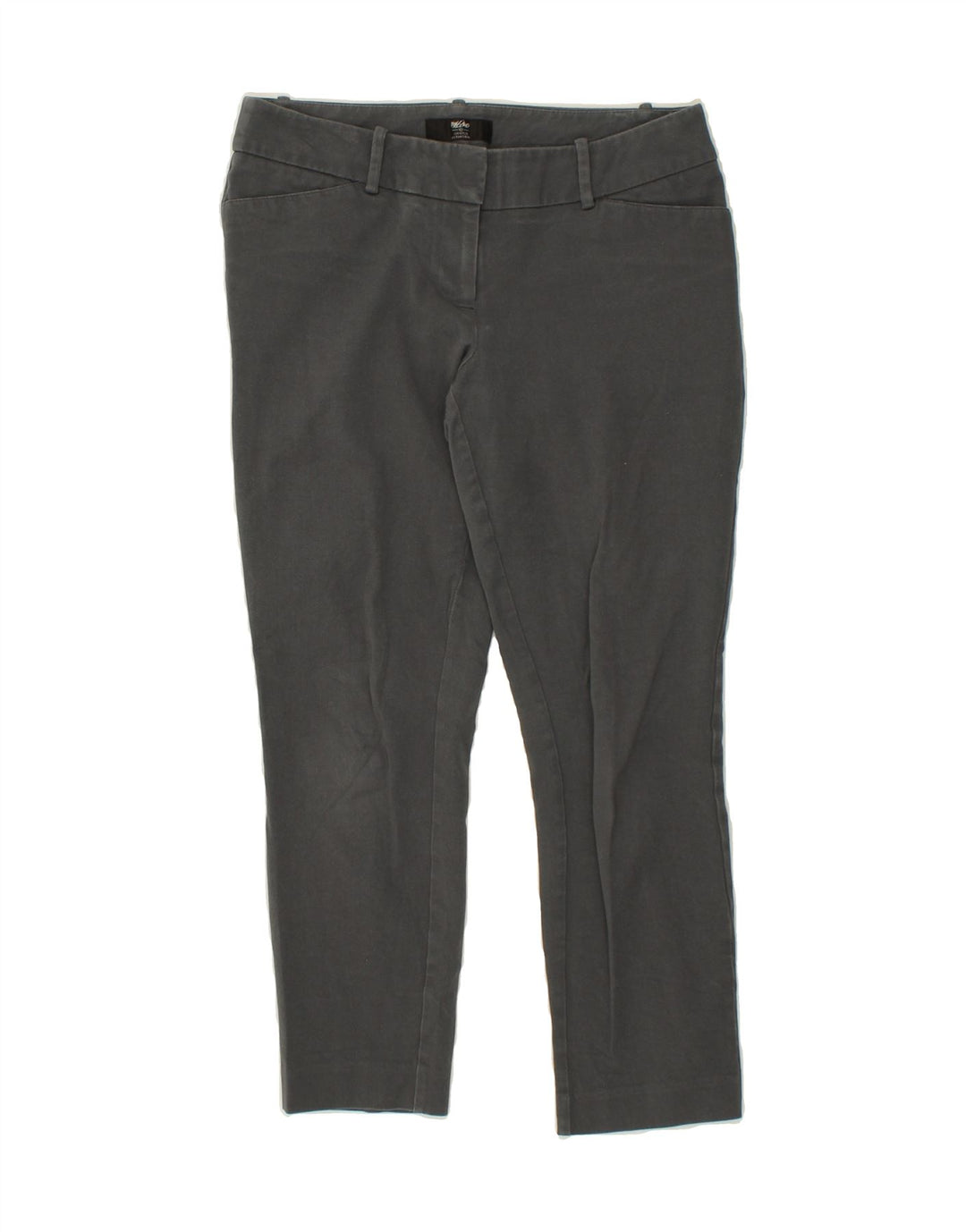 MOSSIMO Womens Slim Casual Trousers US 6 Medium W29 L25 Grey Cotton Vintage Mossimo and Second-Hand Mossimo from Messina Hembry 
