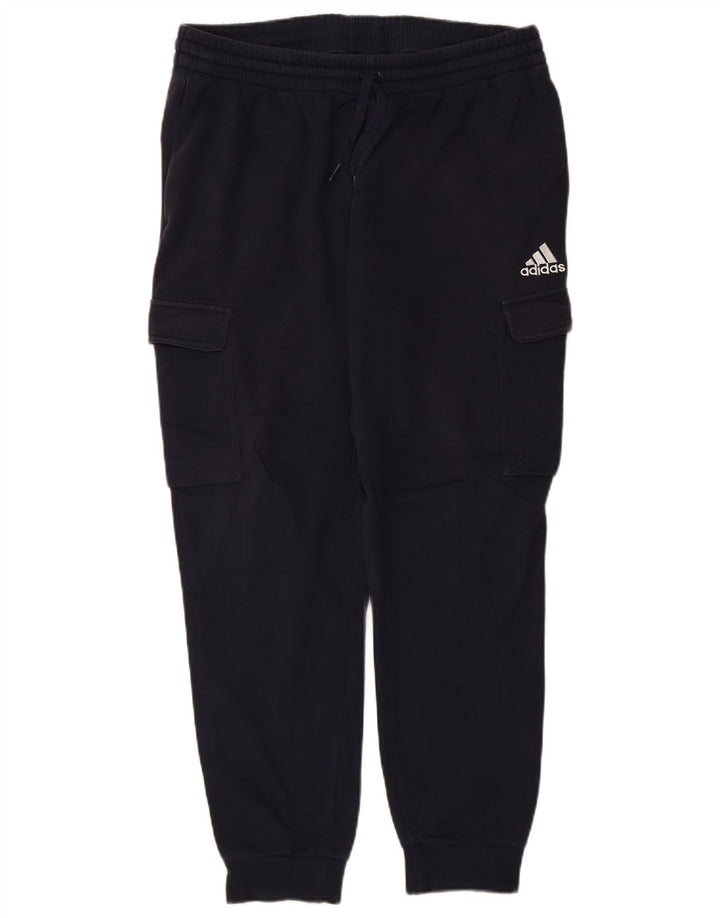 ADIDAS Mens Cargo Tracksuit Calças Joggers XL Azul Marinho