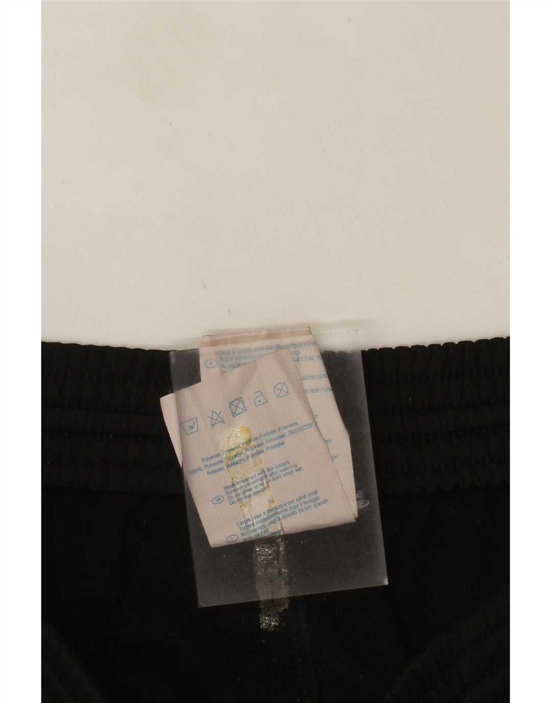 Calça de treino masculina Champion grande poliéster preto