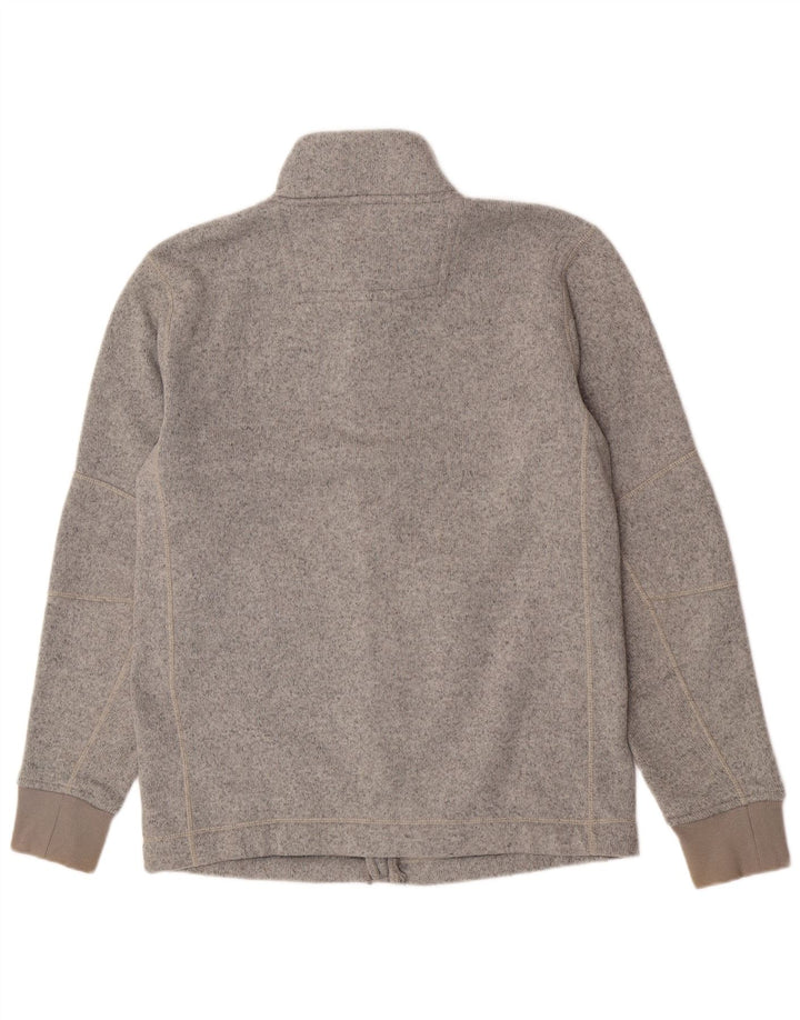 Timberland Mens Regular Fit Tracksuit Top Jacket cinza médio manchado