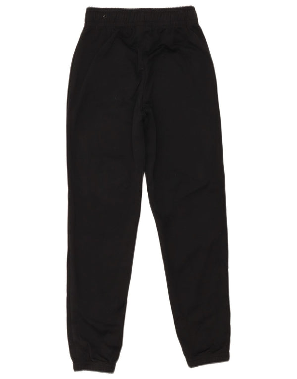 Calça de treino Nike para meninas, joggers 8-9 anos, pequena, preta, poliéster