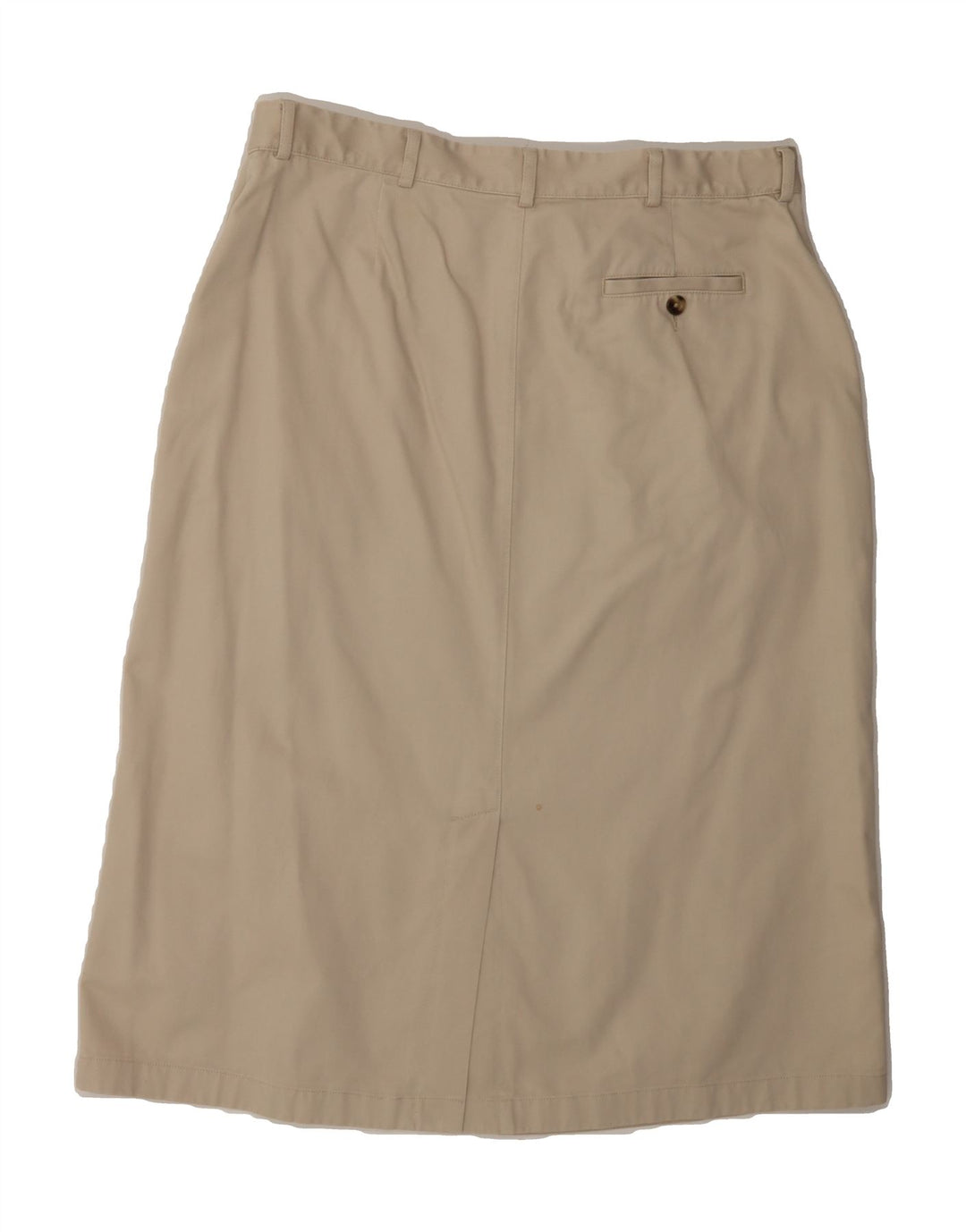 L.L.BEAN Womens Original Fit Straight Skirt US 16 2XL W34  Beige Vintage L.L.Bean and Second-Hand L.L.Bean from Messina Hembry 