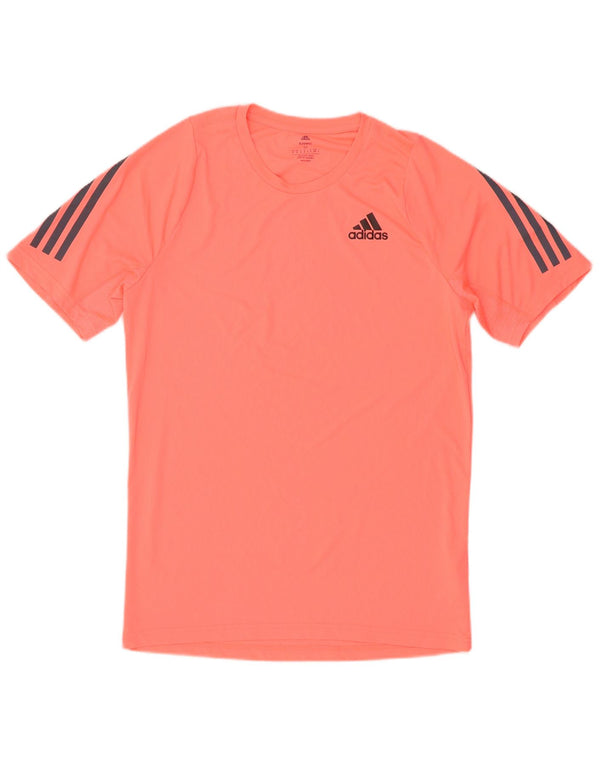 Adidas Mens Aeroready Camiseta Top Médio Rosa Poliéster