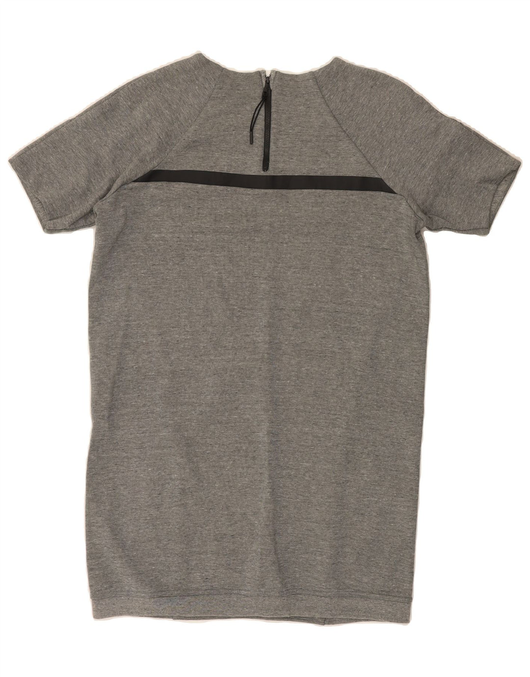 NIKE Womens Oversized T-Shirt Dress UK 10 Small Grey Cotton Vintage Nike and Second-Hand Nike from Messina Hembry 