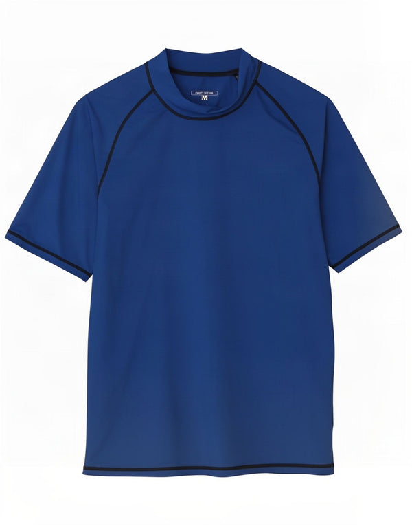 Camiseta masculina Mountain Warehouse Top XL azul poliamida