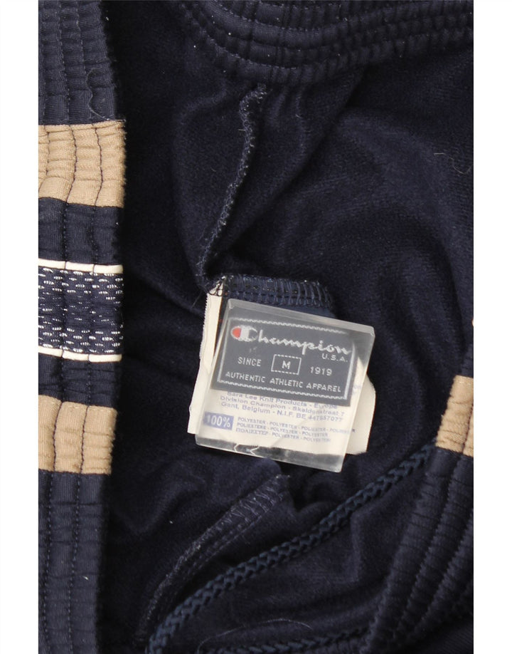 Calça de treino masculina Champion Graphic azul marinho médio colorblock