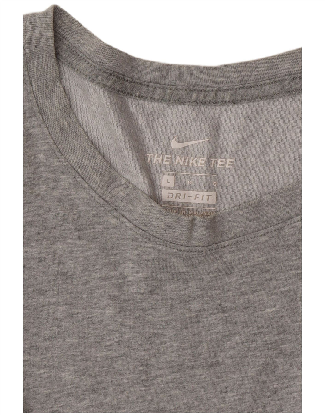 Camiseta Nike Masculina Dri Fit Top Grande Cinza