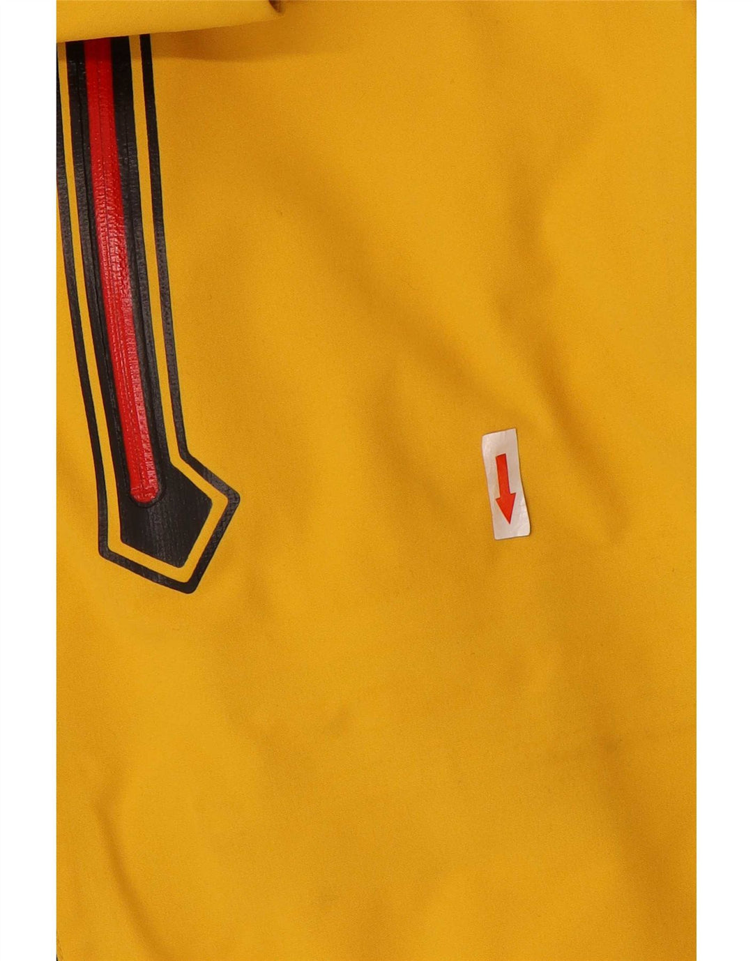 Jaqueta de chuva masculina McKinley com capuz UK 38 amarelo médio