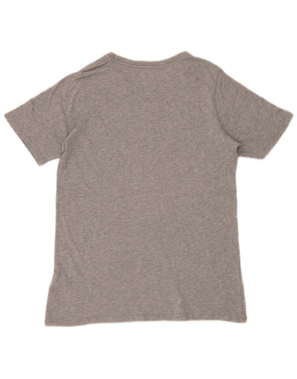 Camiseta Nike Girls Graphic Top 13-14 Anos XL Cinza Flecked Algodão