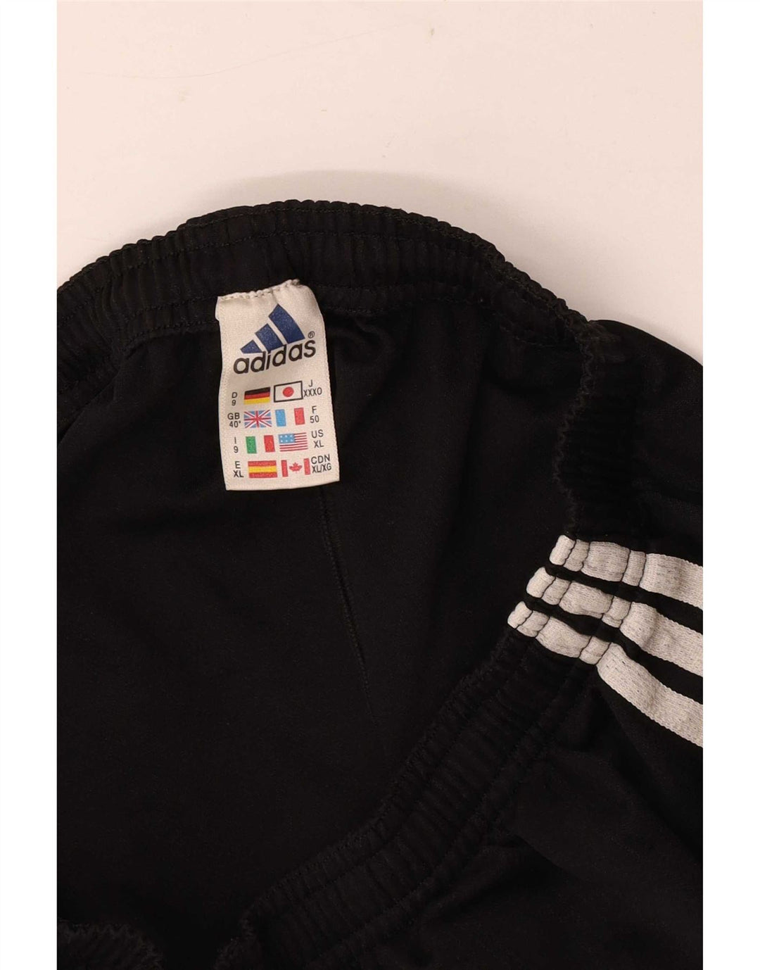 Shorts esportivos masculinos Adidas XL preto poliéster
