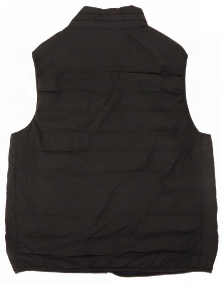 Jaqueta acolchoada feminina Gap UK 16 grande nylon preto