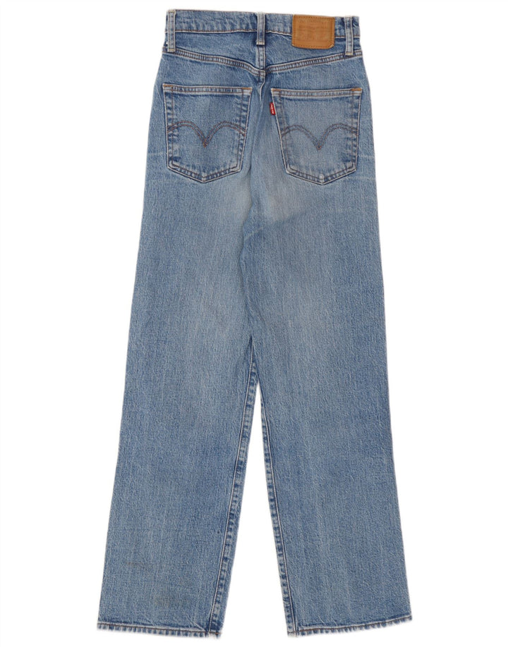 Jeans feminino Levi's cintura alta W25 L27 algodão azul