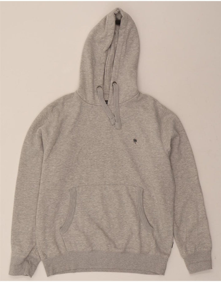 FRENCH CONNECTION Mens Hoodie Jumper 2XL Grey Cotton Vintage French Connection and Second-Hand French Connection from Messina Hembry 