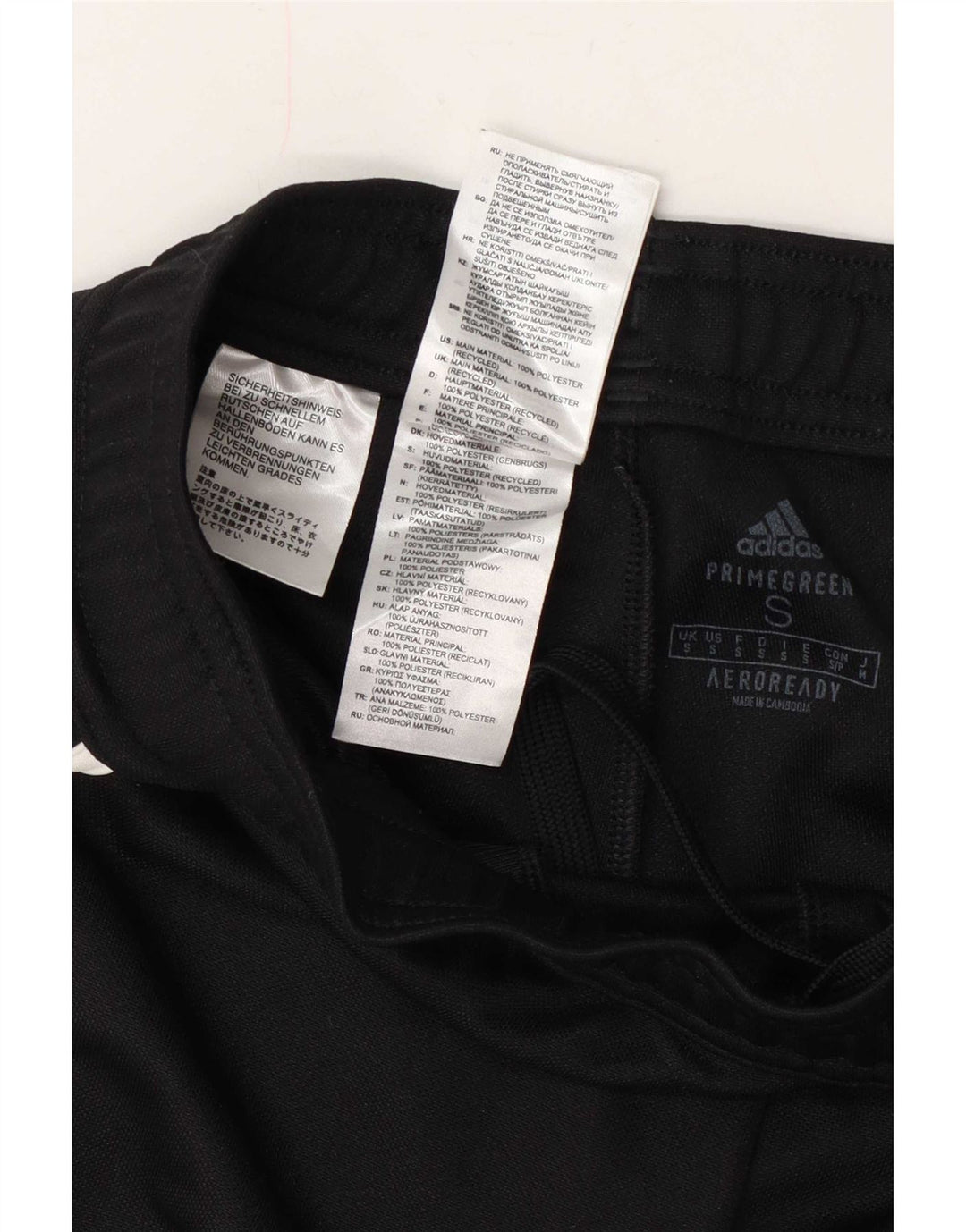 Calça Adidas Aeroready Masculina Pequena Poliéster Preto