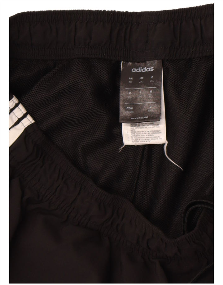 Shorts esportivos masculinos Adidas 2XL poliéster preto