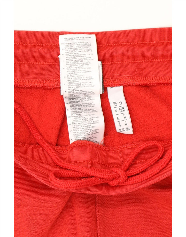 Adidas Mens Treino Calças Joggers Médio Algodão Vermelho