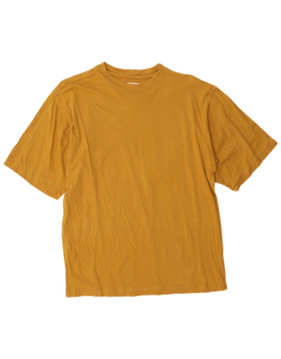 Camiseta masculina Think Pink Top grande amarelo