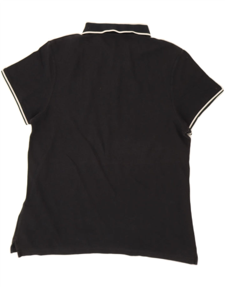 NIKE Mens Polo Shirt 2XL Black Cotton Vintage Nike and Second-Hand Nike from Messina Hembry 