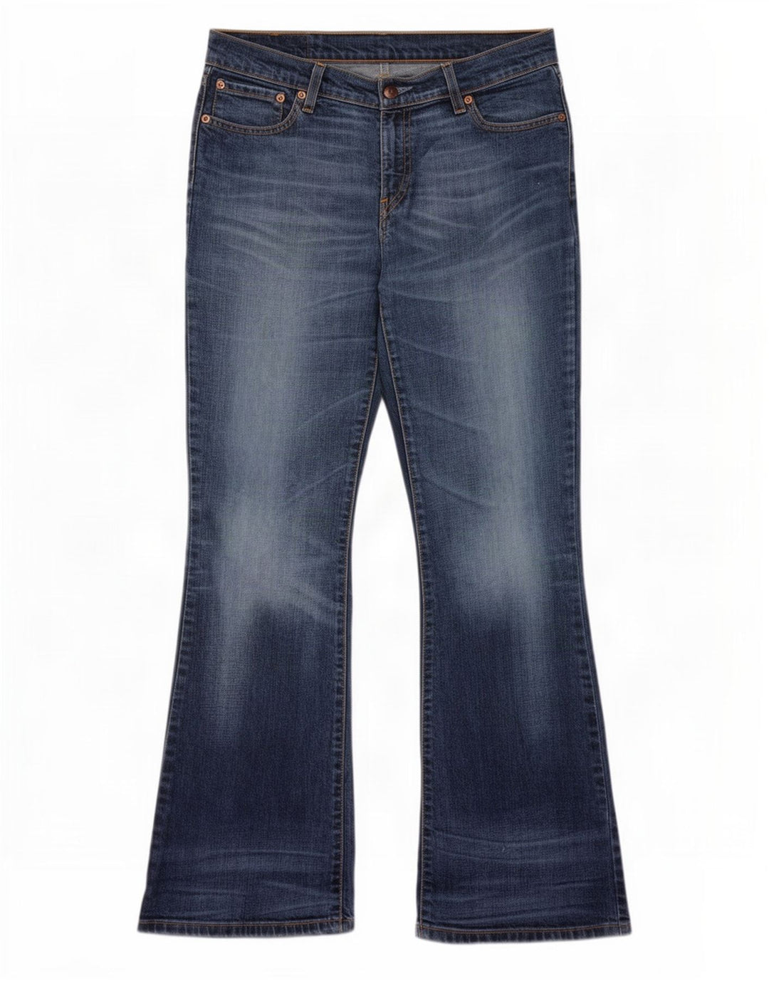 Calça jeans masculina Levi's 529 Curvy Bootcut W32 L32 azul algodão