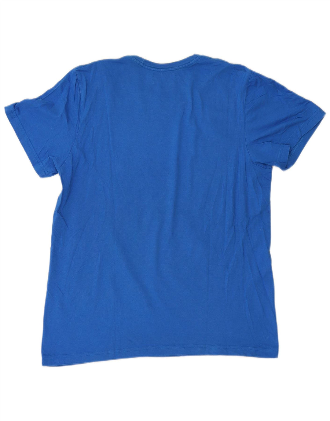 Adidas Camiseta Masculina Graphic Top Grande Algodão Azul