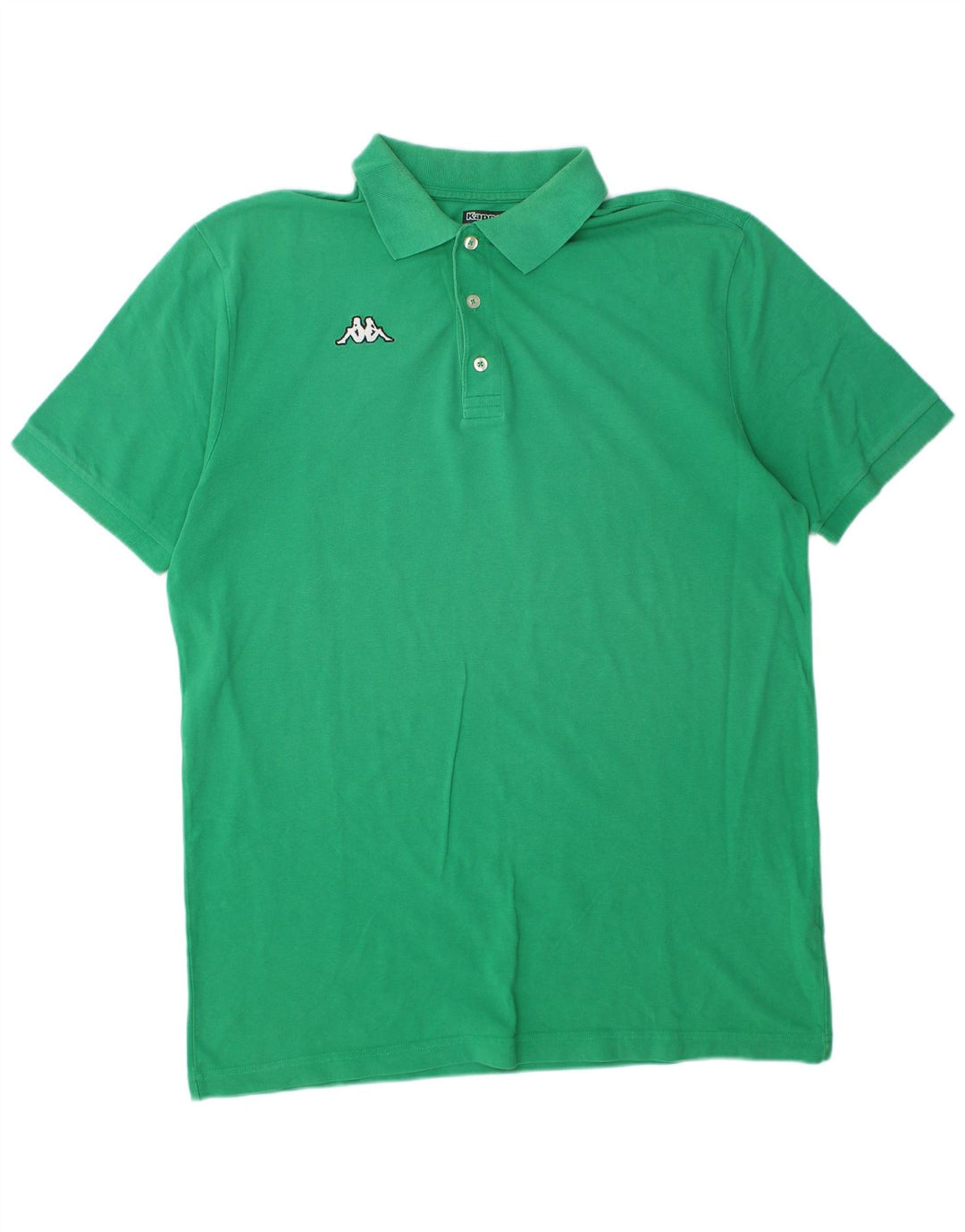 Camisa polo masculina Kappa 2XL algodão verde