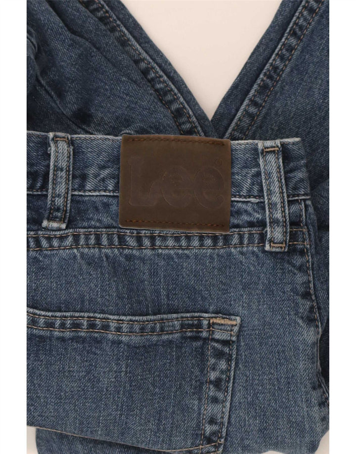Calça jeans reta masculina Lee Regular Fit W36 L32 algodão azul
