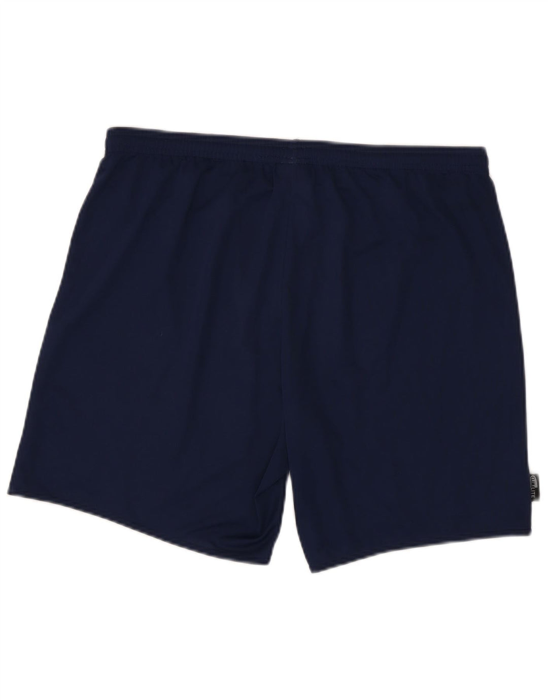 Shorts esportivos masculinos Adidas Climalite grandes poliéster azul marinho